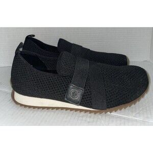 Born Sneakers Womens 11M Black Slip-On Mesh Knit Comfort Walking‎ Casual Shoes